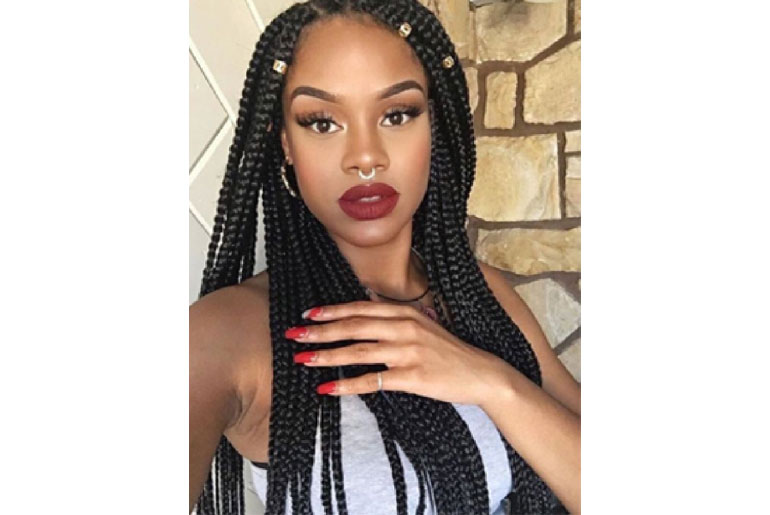 Four Cool Ways To Accessorise Your Box Braids