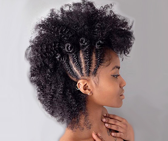 How To Style Your New Natural Hair Look - TCB