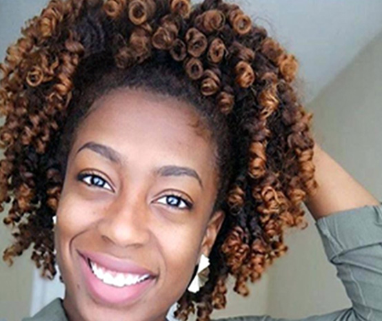 How To Use Sponge Rollers On Your Natural Hair - TCB