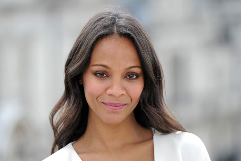 Zoe Saldana's Hair Transformations