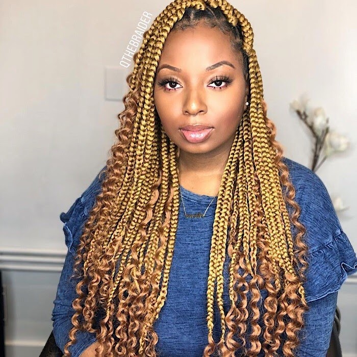 3 Cute Ways to Style Your Braids This Holiday Season, Featuring TCB ...