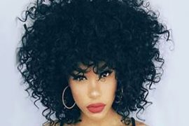 Afro hair: more volume