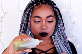 How To Moisturise Natural Braids For A Glam Look